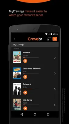 Crave android App screenshot 10